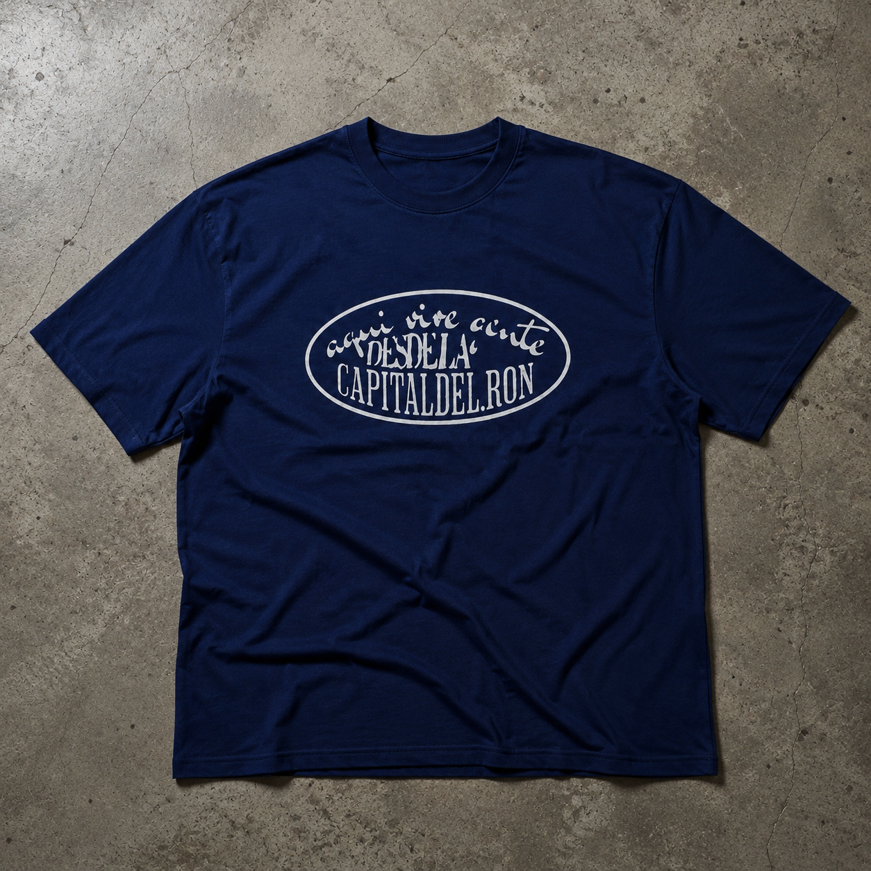 RUM TEE CAPITAL DEL RON BLUE